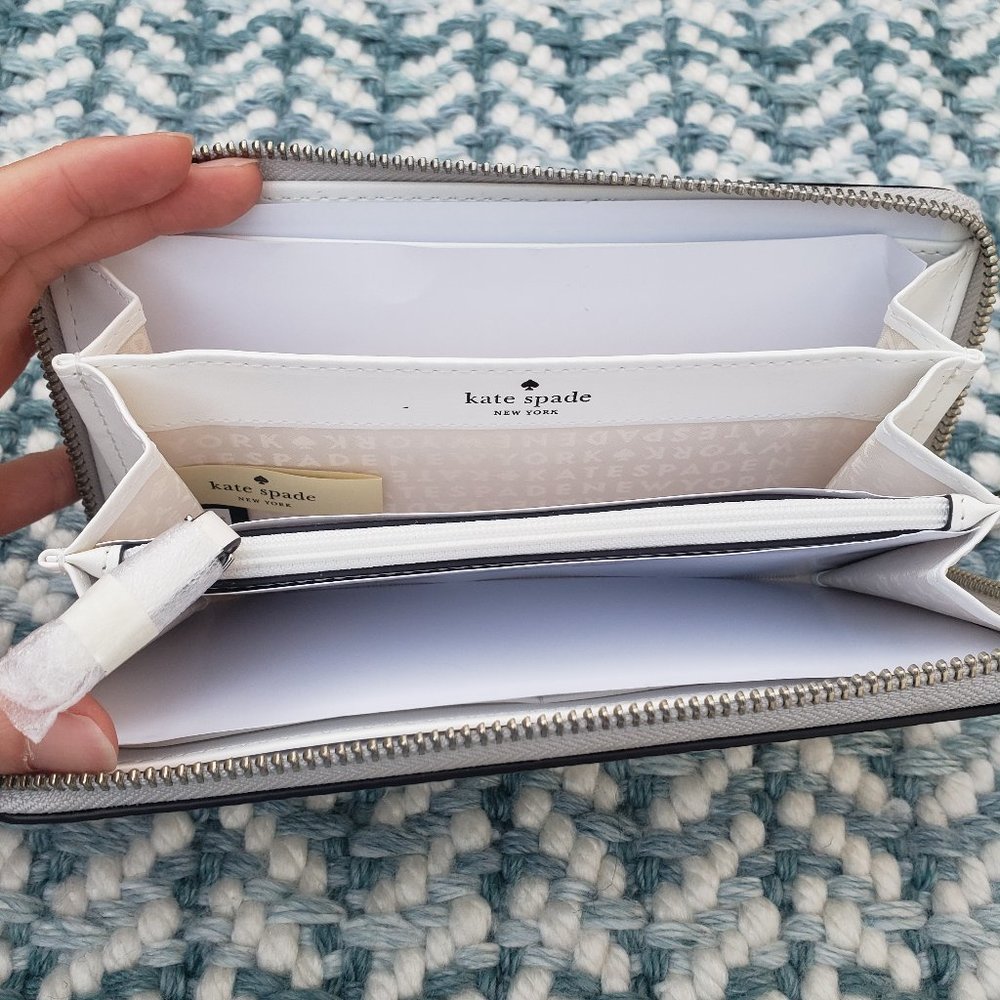 SOLD 🤑 KATE SPADE Neda Larchmont Leather Wallet NEW! - Picture 5 of 12